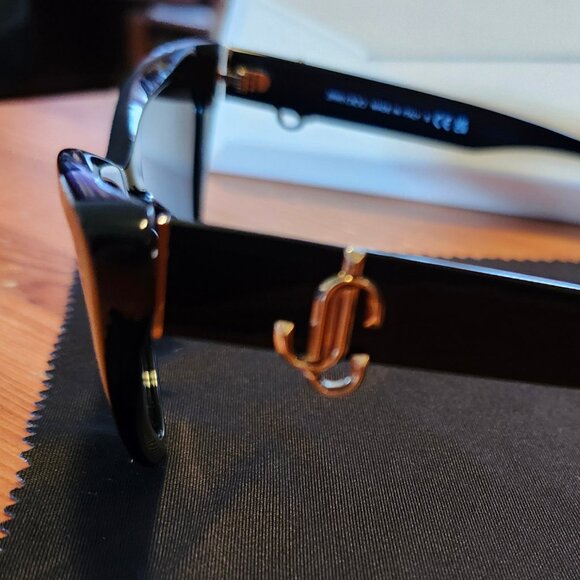 JIMMY CHOO SUNGLASSES- GORGEOUS, OLD HOLLYWOOD STYLE, BRAND NEW, NEVER WORN! main image 6